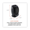 Ceramic Heater, 1,500 W, 7.12 x 5.87 x 8.75, Black
