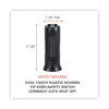 Mini Tower Ceramic Heater, 1,500 W, 7.37 x 7.37 x 17.37, Black