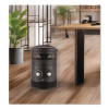360 Deg Circular Fan Forced Heater, 750 W, 8 x 8 x 12, Black