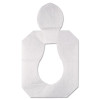 Health Gards Toilet Seat Covers, Half-Fold, 14.25 X 16.5, White, 250/Pack, 4 Packs/Carton