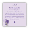 Gel Hand Wash, French Lavender Scent, 12 Oz, 6/Carton