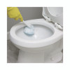 Deluxe Toilet Bowl Mop, 12" Handle, 2" Mop Head, White, 25/Carton