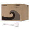 Cone Bowl Mop, 10" Handle, 2" Mop Head, White, 25/Carton
