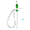 Drum Pump, 5 Gpm, Plastic, 46" Tall, Clear, 25/Carton