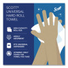 Essential High Capacity Hard Roll Towels For Business, Absorbency Pockets, 1-Ply, 8" x 1,000 Ft, 1.5" Core, White,12 Rolls/Ct