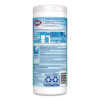 Disinfecting Wipes, Bleach Free Cleaning Wipes, 1-Ply, 7 x 8, Fresh Scent, White, 35/Canister, 12 Canisters/Carton