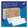 Essential Multi-Fold Towels, Standard Tier, Absorbency Pockets, 1-Ply, 9.2 x 9.4, White, 250/Pack, 16 Packs/Carton