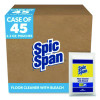 Bleach Floor Cleaner Packets, 2.2Oz Packets, 45/Carton