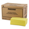 Masslinn Dust Cloths, 1-Ply, 16 x 24, Unscented, Yellow, 50/Pack, 8 Packs/Carton