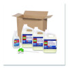 Cleaner With Bleach, Liquid, (3) 1 Gal Bottle, (1) Empty Bottle, (1) Trigger Sprayer/Carton
