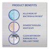 Disinfectant Power Bathroom Foamer, Liquid, Atlantic Fresh Scent, 32 Oz Spray Bottle