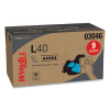 L40 Towels, Pop-Up Box, 10.8 x 10, White, 90/Box, 9 Boxes/Carton