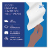 Essential Jrt Jumbo Roll Bathroom Tissue, Septic Safe, 2-Ply, 3.55" x 1,000 Ft, White, 4 Rolls/Carton