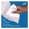 Essential Jrt Jumbo Roll Bathroom Tissue, Septic Safe, 2-Ply, 3.55" x 1,000 Ft, White, 4 Rolls/Carton