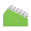 Crowd Management Wristbands, Sequentially Numbered, 9.75" x 0.75", Neon Green, 500/Pack