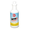 Enzym D Digester Liquid Deodorant, Lemon, 32 Oz Bottle, 12/Carton