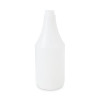 Embossed Plastic Spray Bottle, 24 Oz, Clear, 24/Carton