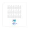 Embossed Plastic Spray Bottle, 24 Oz, Clear, 24/Carton