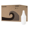 Embossed Plastic Spray Bottle, 24 Oz, Clear, 24/Carton