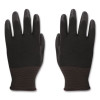 Palm Coated Hppe Gloves, Medium (Size 8), Salt And Pepper/Black, 12 Pairs
