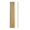 Tapered End Broom Handle, Lacquered Wood, 1.13" Dia x 54", Natural