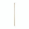 Heavy-Duty Threaded End Lacquered Hardwood Broom Handle, 1.13" Dia x 60", Natural