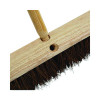 Heavy-Duty Threaded End Lacquered Hardwood Broom Handle, 1.13" Dia x 60", Natural