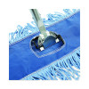 Clip-On Dust Mop Frame, 48 x 5, Zinc Plated, Black