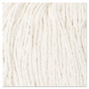 Cut-End Wet Mop Head, Cotton, #16 Size, White