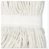 Cut-End Wet Mop Head, Rayon, #20, White