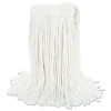 Cut-End Wet Mop Head, Rayon, #24, White