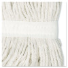 Cut-End Wet Mop Head, Rayon, #24, White