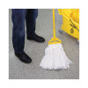 Cut-End Wet Mop Head, Rayon, #32, White, 12/Carton