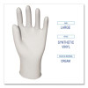 Powder-Free Synthetic Vinyl Gloves, Large, 4 Mil Thick, 9.5" Long, Cream, 100/Box, 10 Boxes/Carton