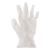 Exam Vinyl Gloves, Powder-Free, Medium, 3.6 Mil Thick, 9.5" Long, Clear, 100/Box