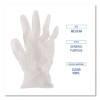 General Purpose Vinyl Gloves, Powder-Free, Medium, 2.6 Mil Thick, 13" Long, Clear, 100/Box