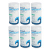 Quat-Based Disinfecting Wipes, 7 x 8, Fresh Scent, 75/Canister, 6 Canisters/Carton