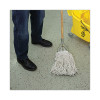 Quick Change Metal Head Wooden Mop Handle, Junior, 54", Natural
