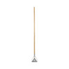 Quick Change Metal Head Wooden Mop Handle, Junior, 54", Natural