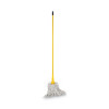 Plastic Jaws Mop Handle For 5" Wide Mop Heads, 1" Dia x 60", Yellow
