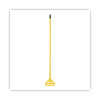 Quick Change Side-Latch Plastic Mop Head Handle, 60", Yellow
