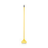 Quick Change Side-Latch Plastic Mop Head Handle, 60", Yellow