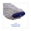 Cut-End Lie-Flat Wet Mop Head, Rayon, 16 Oz, White