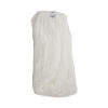 Mop Head, Looped, Enviro Clean With Tailband, Cotton/Synthetic, Large, White, 12/Carton