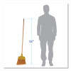 Angler Broom, 53" Length, Yellow