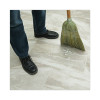 Warehouse Broom, Yucca/Corn Fiber Bristles, 56" Overall Length, Natural