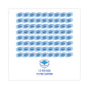 Toilet Bowl Clip, Cotton Blossom Scent, Blue, 12/Box, 6 Boxes/Carton