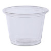 Souffle/Portion Cups, 1 Oz, Plastic, Clear, 125/Sleeves, 20 Sleeves/Carton