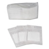 Write-On Poly Bags, 2 Mil, 2" X 3", Clear, 1,000/Carton