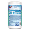 Disinfecting Wipes, Bleach Free Cleaning Wipes, 1-Ply, 7 x 8, Fresh Scent, White, 75/Canister, 6 Canisters/Carton